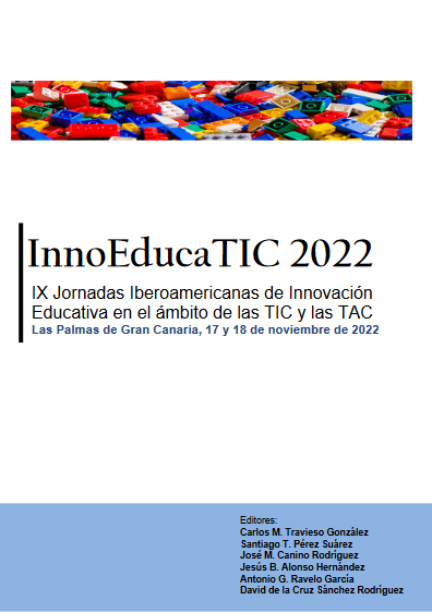 Imagen de portada del libro IX Jornadas Iberoamericanas de Innovación Educativa en el ámbito de las TIC y las TAC