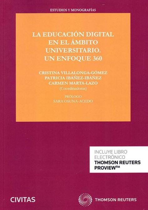 Imagen de portada del libro La educación digital en el ámbito universitario