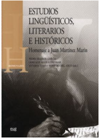 Imagen de portada del libro Estudios lingüísticos, literarios e históricos
