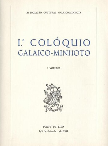Imagen de portada del libro Colóquio Galaico-Minhoto