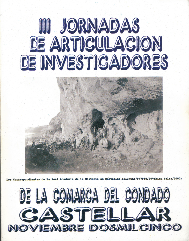 Imagen de portada del libro III Jornadas de articulación de investigadores de la comarca de El Condado. Castellar, noviembre 2005-2006