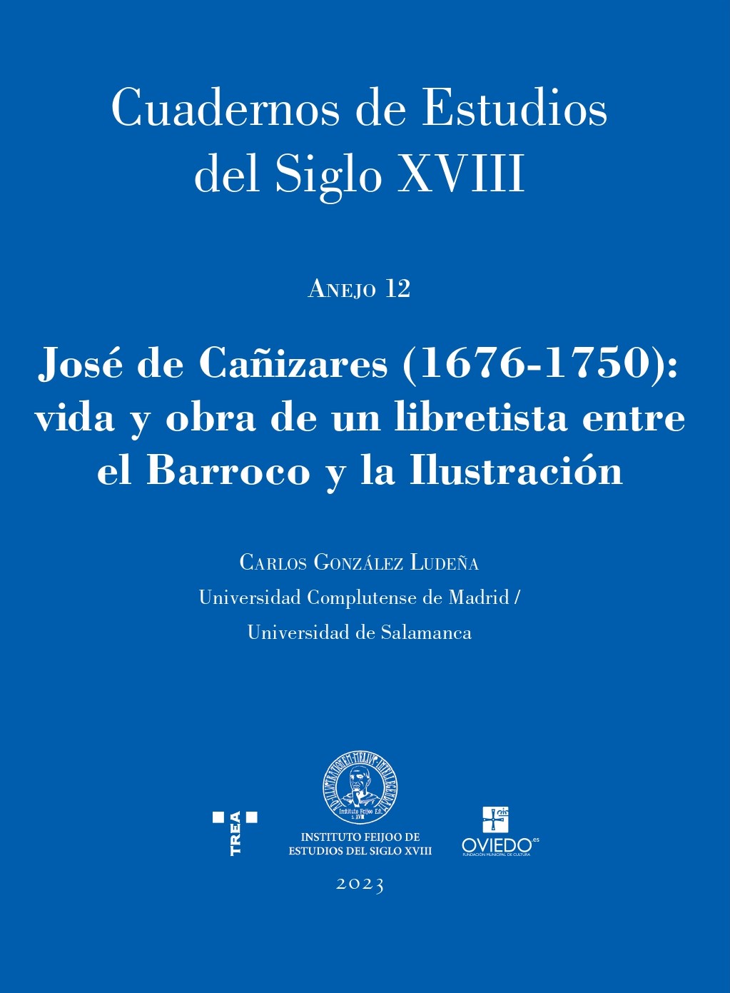 Imagen de portada del libro José de Cañizares (1676-1750)