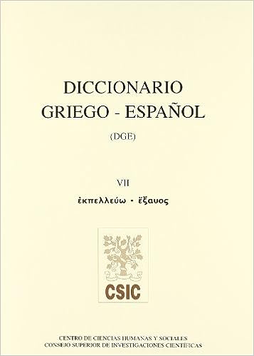 Imagen de portada del libro Diccionario griego-español