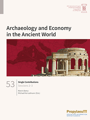 Imagen de portada del libro Archaeology and economy in the ancient world