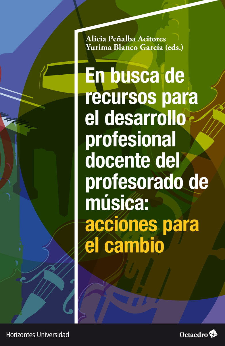 Imagen de portada del libro En busca de recursos para el desarrollo profesional docente del profesorado de música