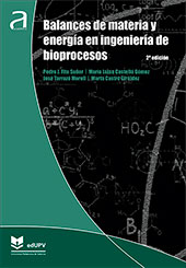 Imagen de portada del libro Balances de materia y energía en ingeniería de bioprocesos.