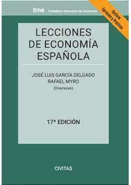 Imagen de portada del libro Lecciones de economía española