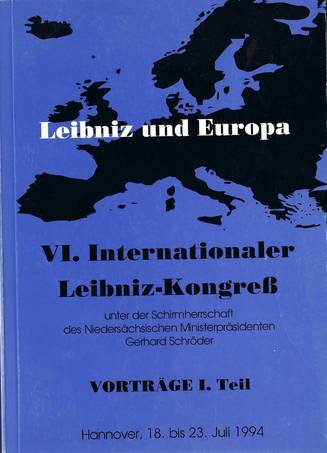 Imagen de portada del libro Leibniz und Europa