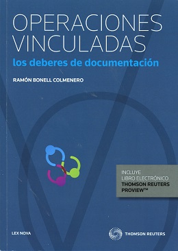 Imagen de portada del libro Operaciones vinculadas : los deberes de documentación