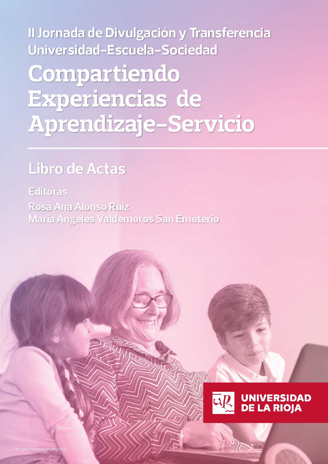 Imagen de portada del libro Compartiendo experiencias de Aprendizaje-Servicio