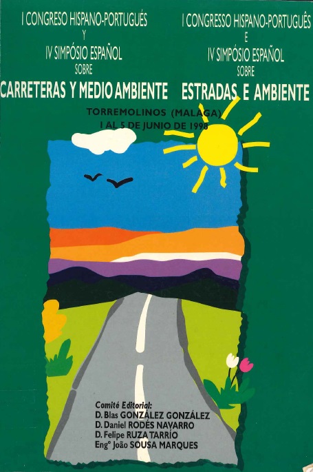 Imagen de portada del libro I Congreso Hispano-Portugués y IV Simposio Español sobre Carreteras y Medio Ambiente