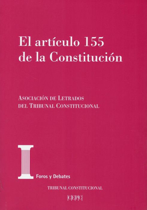 Imagen de portada del libro El artículo 155 de la Constitución