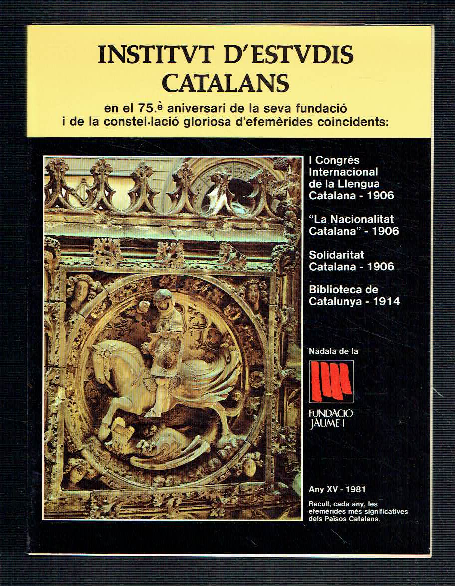 Imagen de portada del libro Institut d'Estudis Catalans
