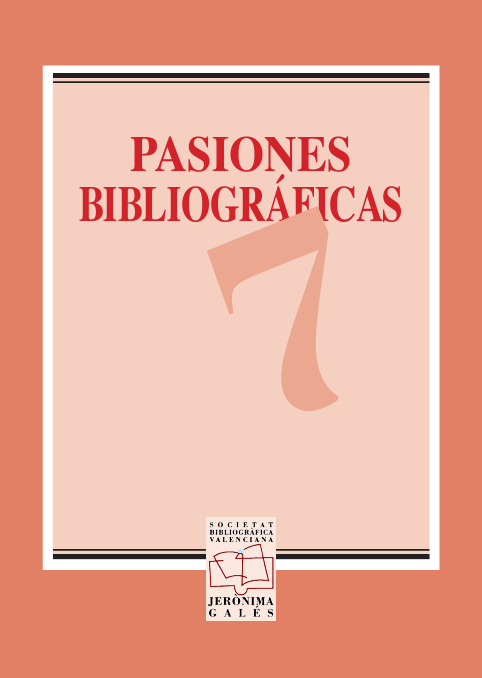 Imagen de portada del libro VII Pasiones Bibliográficas