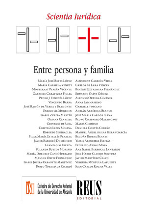 Imagen de portada del libro Entre persona y familia