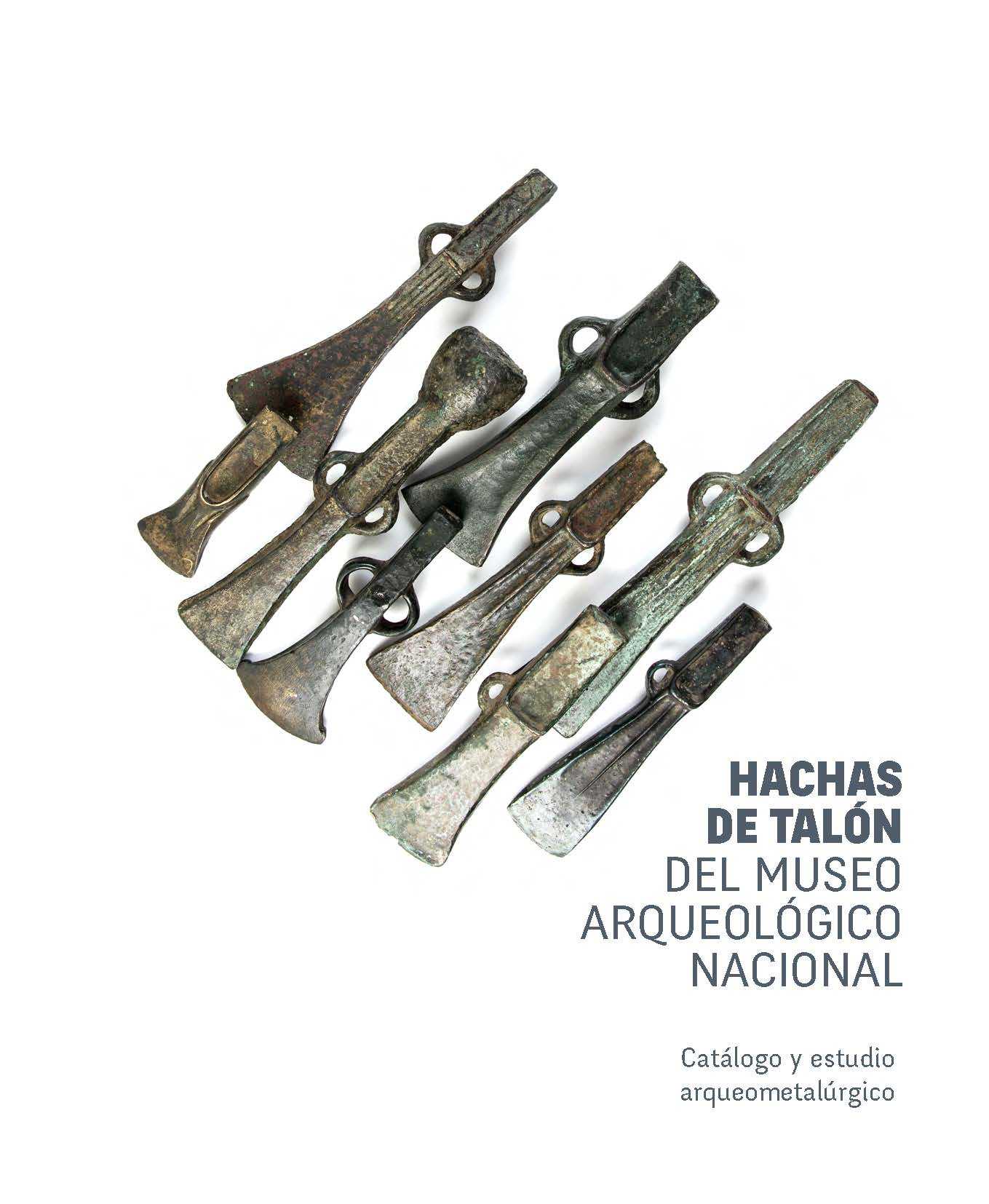 Imagen de portada del libro Hachas de talón del Museo Arqueológico Nacional