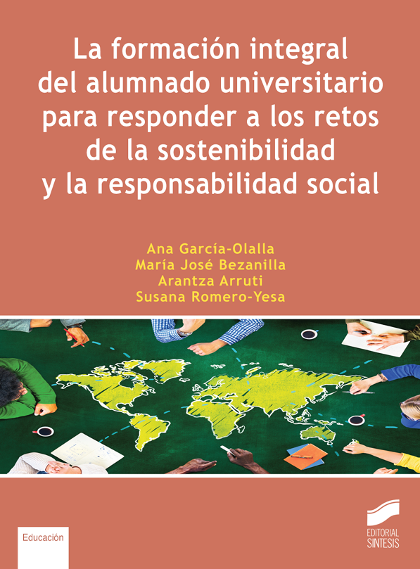 Imagen de portada del libro La formación integral del alumnado universitario para responder a los retos de la sostenibilidad y la responsabilidad social