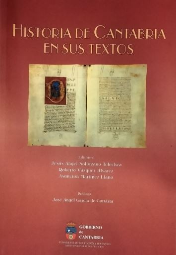 Imagen de portada del libro Historia de Cantabria en sus textos