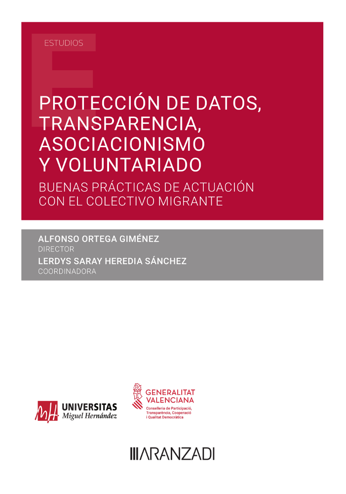 Imagen de portada del libro Protección de datos, transparencia, asociacionismo y voluntariado