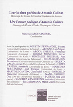 Imagen de portada del libro Leer la obra poética de Antonio Colinas