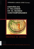 Imagen de portada del libro Españoles e italianos en el mundo Contemporánea : I Coloquio hispano-italiano de historiografia contemporánea