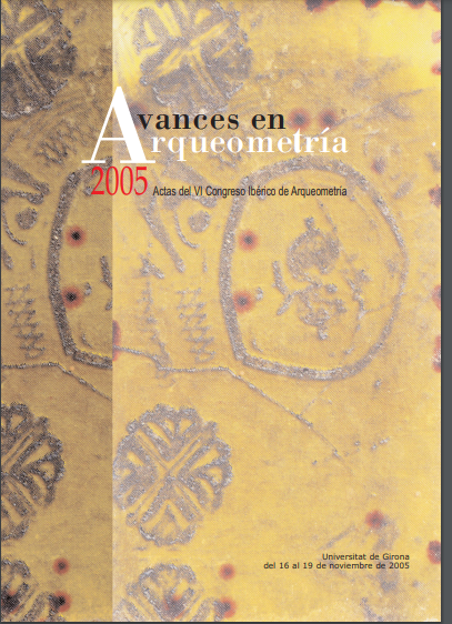 Imagen de portada del libro Actas del VI Congreso Ibérico de Arqueometría