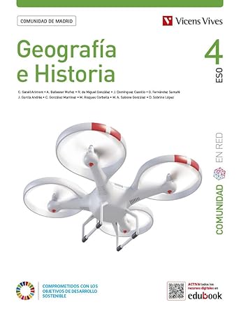 Imagen de portada del libro Geografía e historia, 4 ESO