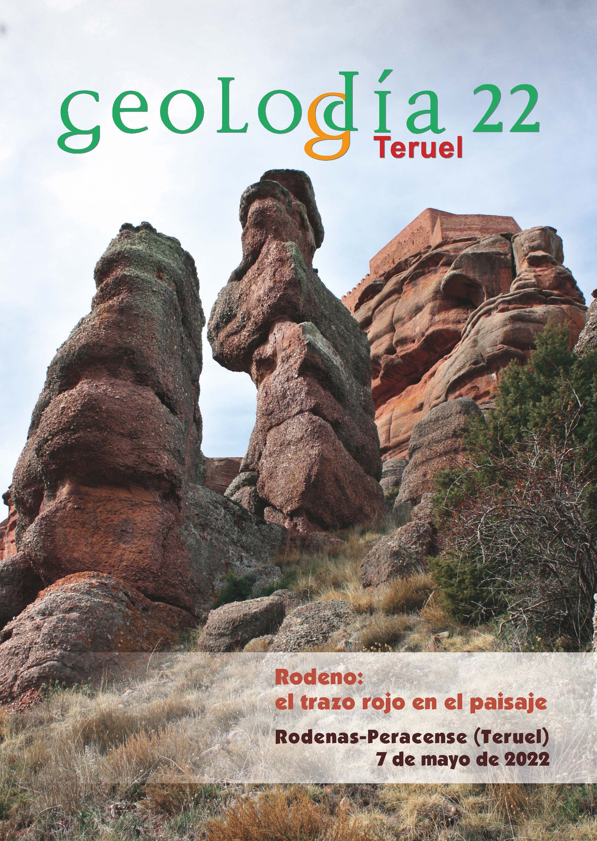 Imagen de portada del libro Geolodía 22, Teruel : Ródeno