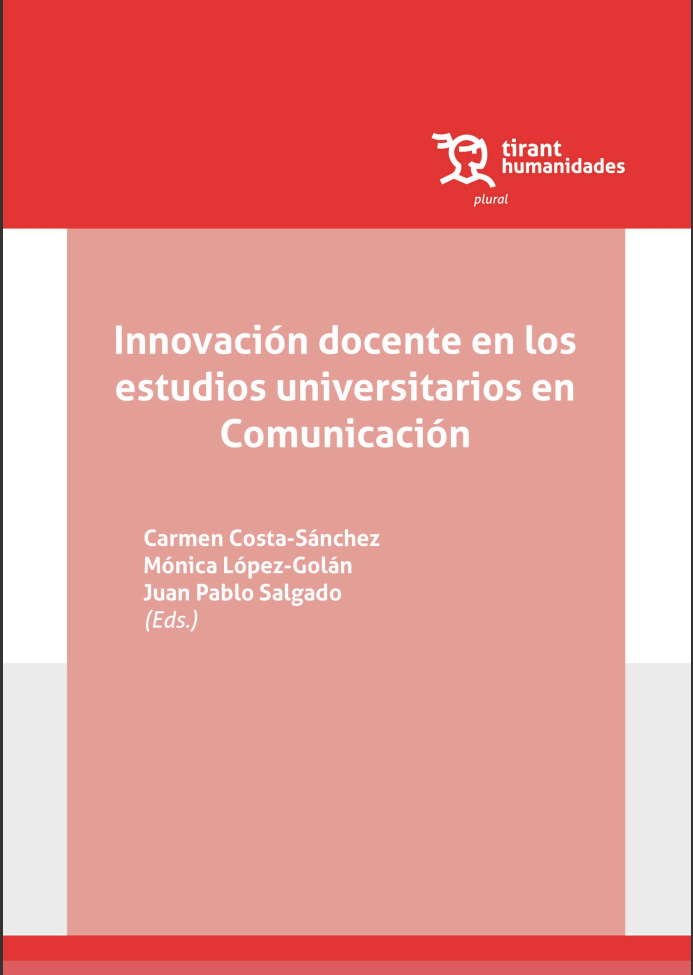 Imagen de portada del libro Innovación docente en los estudios universitarios en comunicación