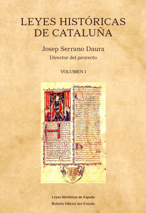 Imagen de portada del libro Leyes históricas de Cataluña