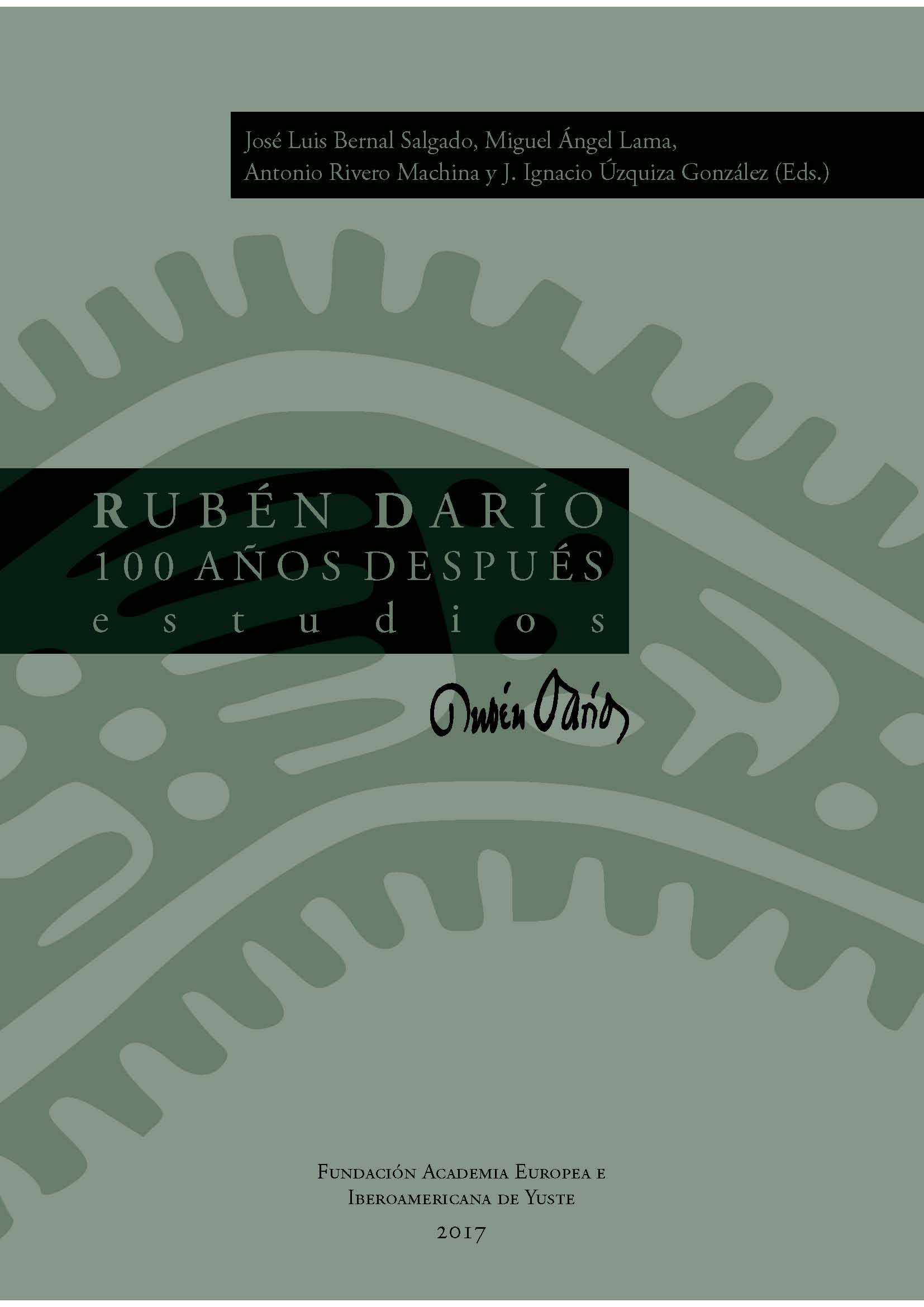 Imagen de portada del libro Rubén Darío 100 años después