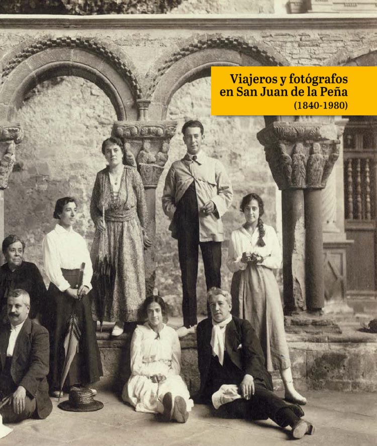 Imagen de portada del libro Viajeros y fotógrafos en San Juan de la Peña (1840-1980)