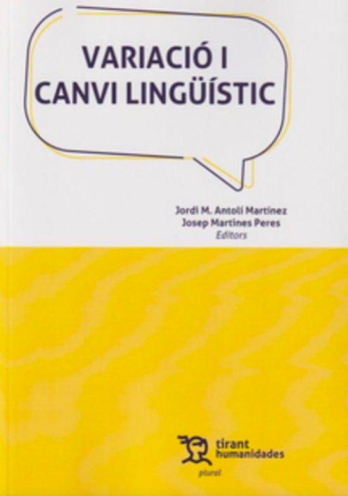 Imagen de portada del libro Variació i canvi lingüístic