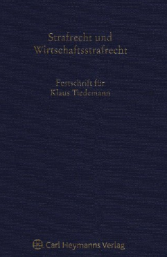 Imagen de portada del libro Strafrecht und Wirtschaftsstrafrecht