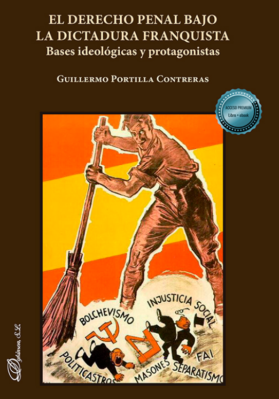 Imagen de portada del libro El Derecho penal bajo la dictadura franquista