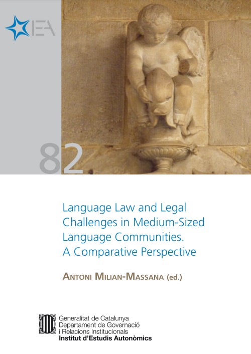 Imagen de portada del libro Language law and legal challenges in medium-sized language communities
