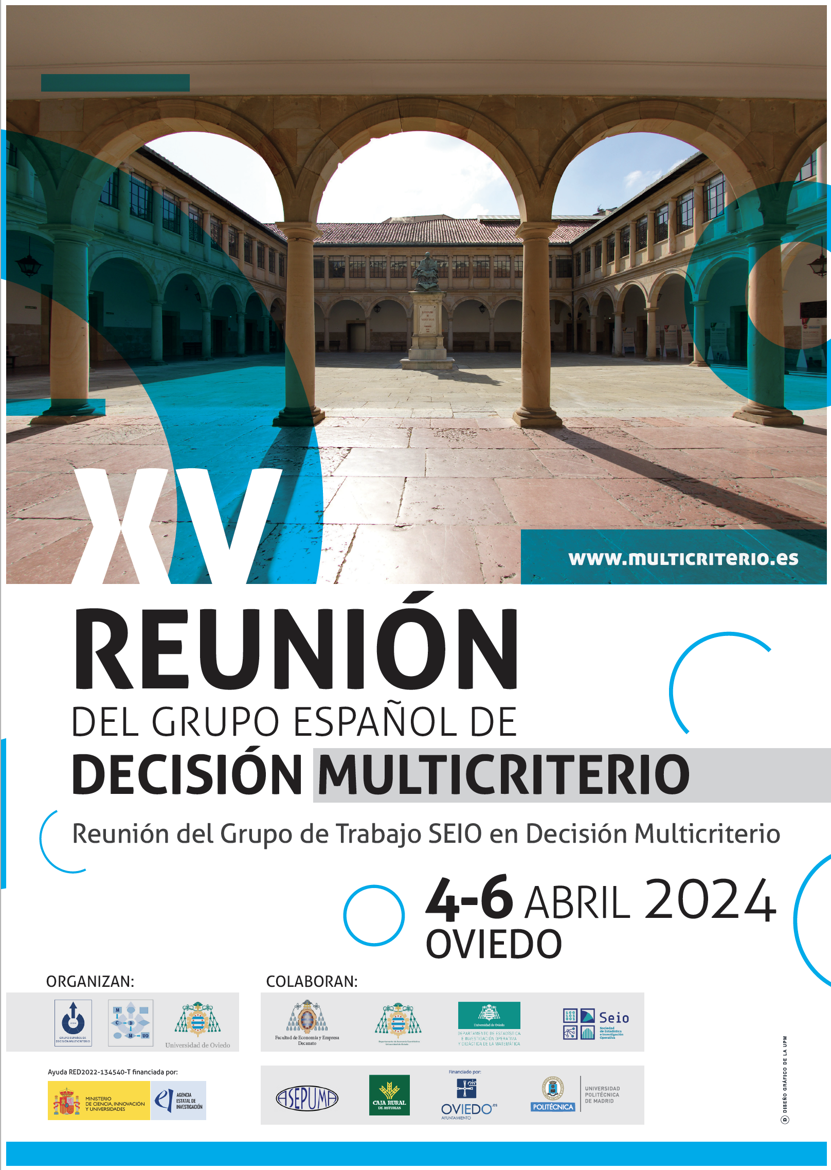Imagen de portada del libro Resúmenes de la XV Reunión del Grupo Español de Decisión Multicriterio