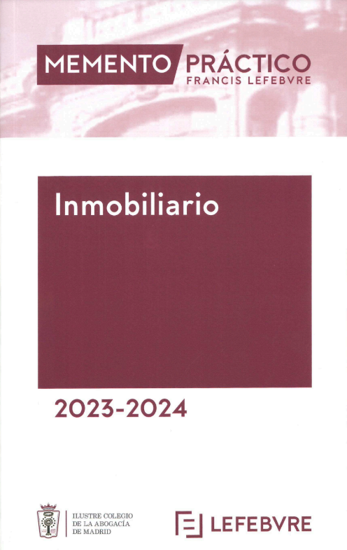 Imagen de portada del libro Inmobiliario 2023-2024