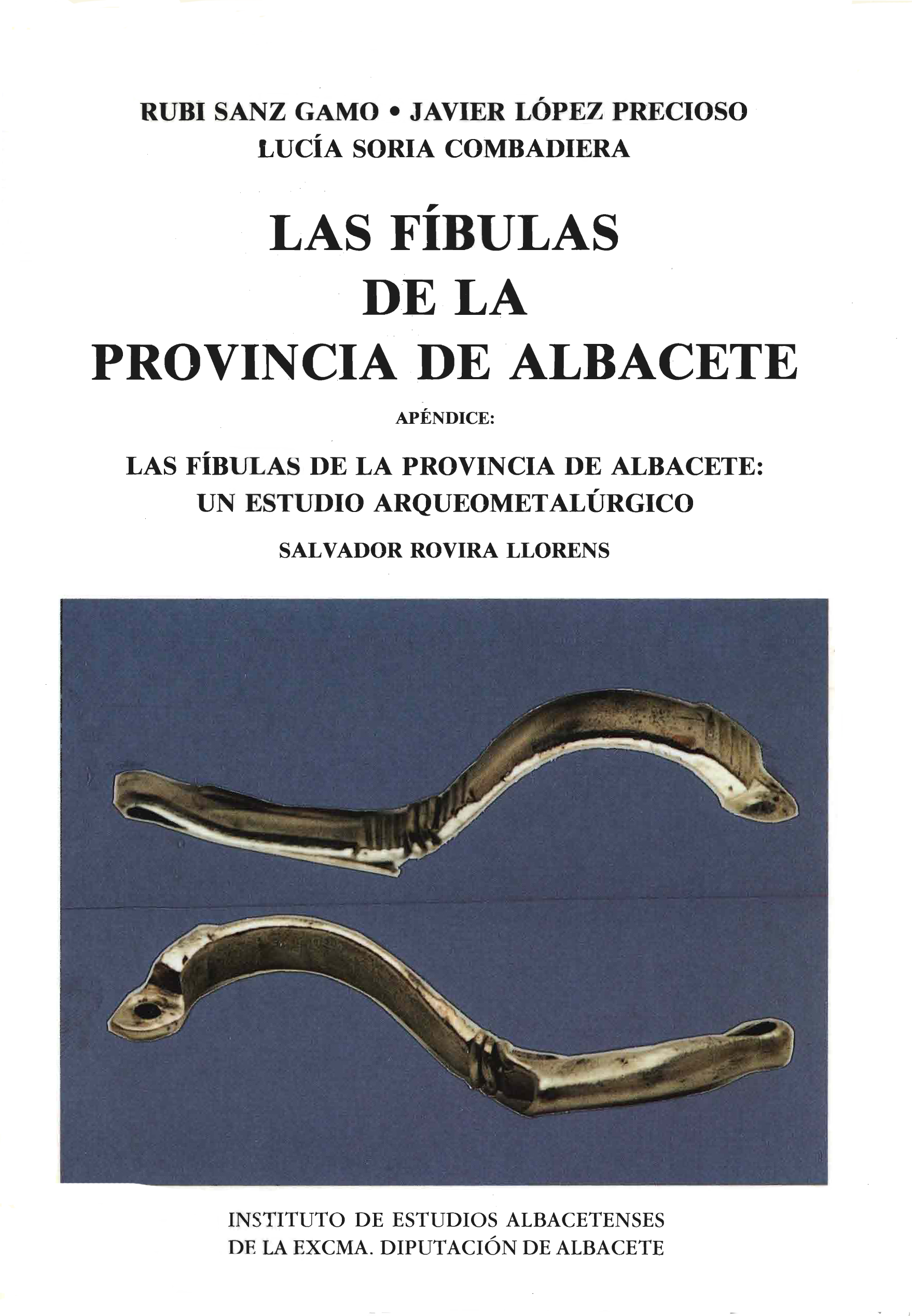 Imagen de portada del libro Las fíbulas de la provincia de Albacete