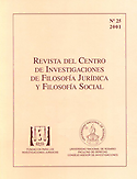 Imagen de portada de la revista Revista del Centro de Investigaciones de Filosofía Jurídica y Filosofía Social