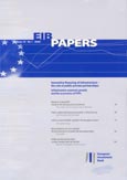 Imagen de portada de la revista EIB papers = Cahiers BEI