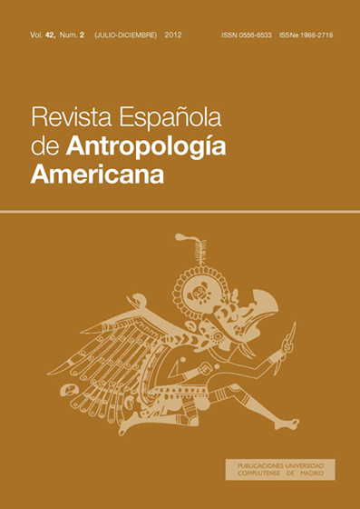 Imagen de portada de la revista Revista española de antropología americana