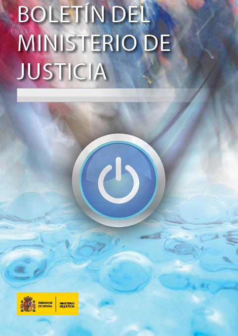 Imagen de portada de la revista Boletín del Ministerio de Justicia