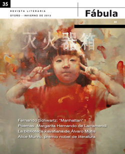 Bernardo Atxaga apadrina el nº 27 de Fábula, la revista literaria de la Universidad de La Rioja