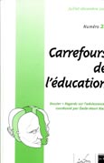 Imagen de portada de la revista Carrefours de l'education