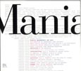Imagen de portada de la revista Mania