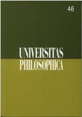 Imagen de portada de la revista Universitas Philosophica