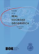 Imagen de portada de la revista Boletín de la Real Sociedad Geográfica