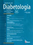 Imagen de portada de la revista Avances en diabetología