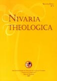 Imagen de portada de la revista Nivaria theologica